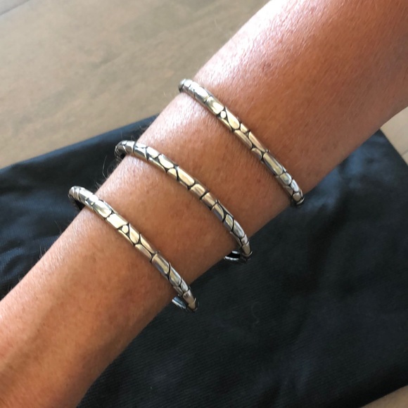 John Hardy Kali set of 3 Bangles - Picture 5 of 7